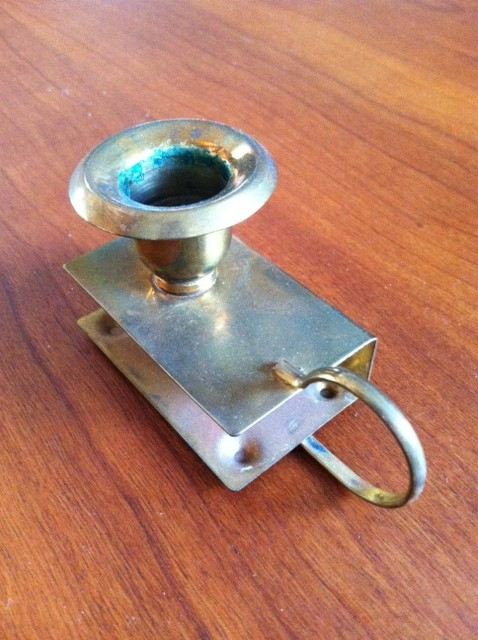 Brass Candle Holder Candelabra Snuffer Lot [Photo 12]