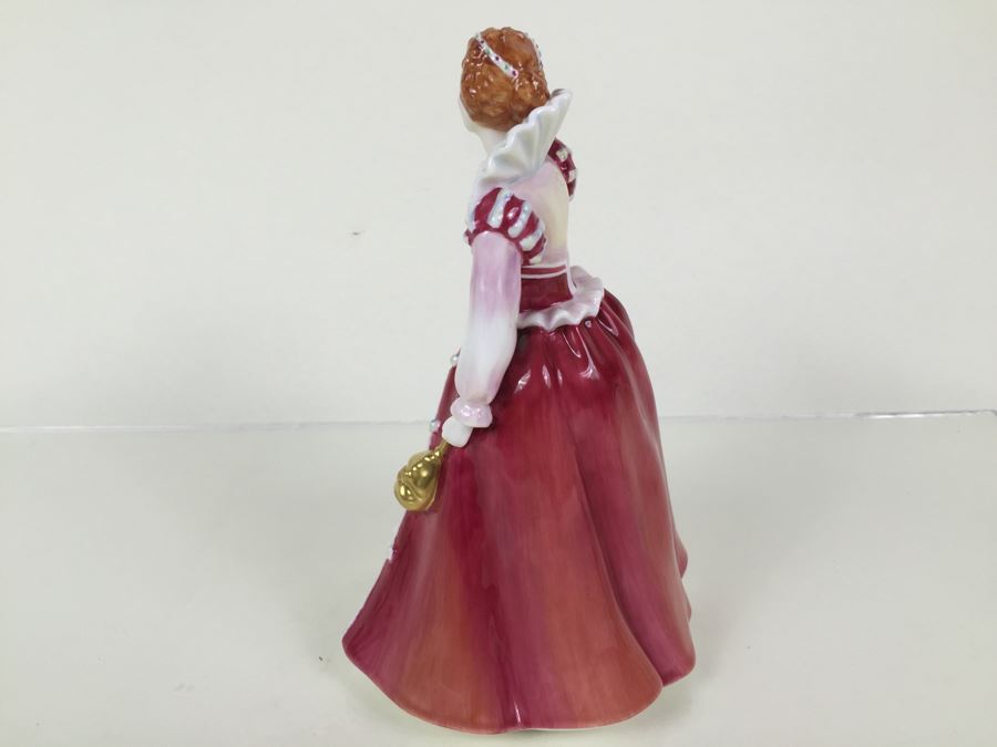 Royal Doulton Figure Queens Of The Realm 'Queen Elizabeth I' HN3099 1986 Limited Edition 81 Of 5,000 [Photo 7]