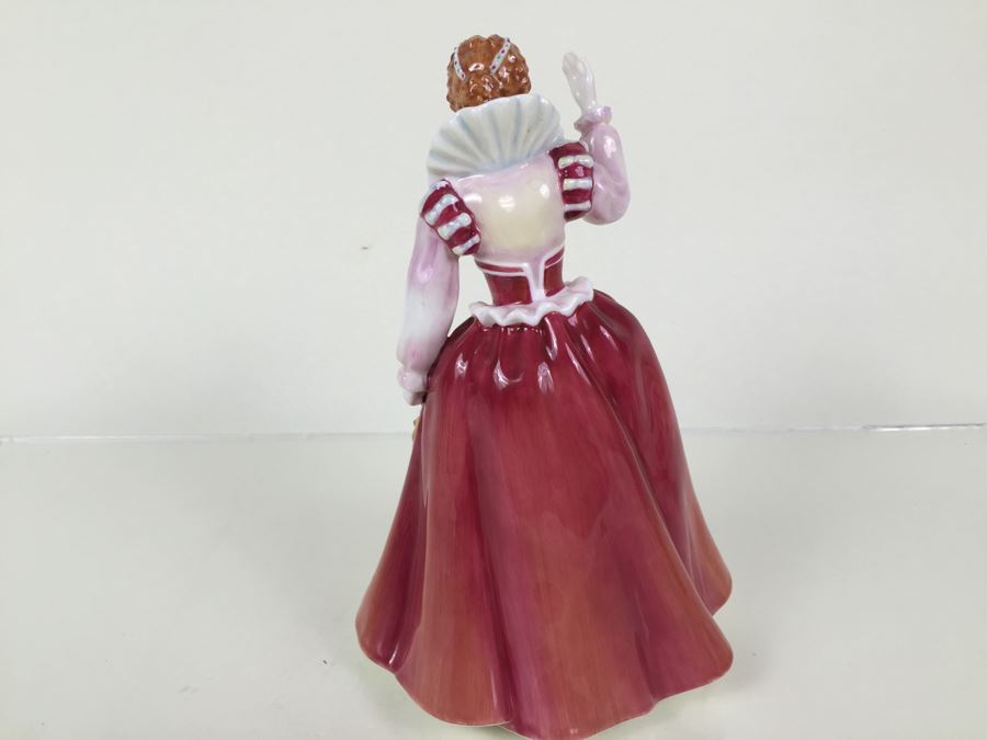 Royal Doulton Figure Queens Of The Realm 'Queen Elizabeth I' HN3099 1986 Limited Edition 81 Of 5,000 [Photo 8]