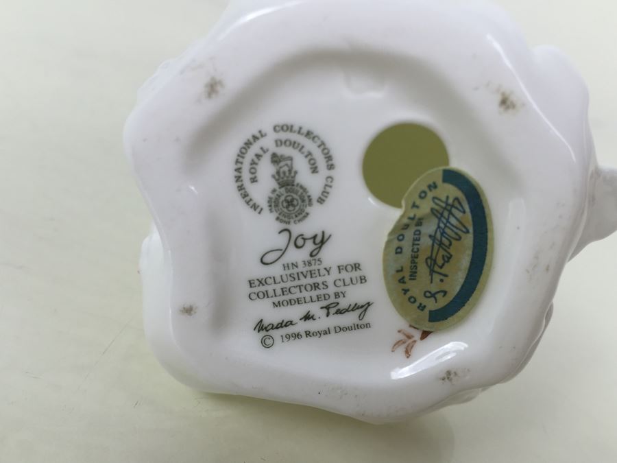 Royal Doulton Figure 'Joy' HN3875 Exclusively For Collectors Club 1996 [Photo 3]