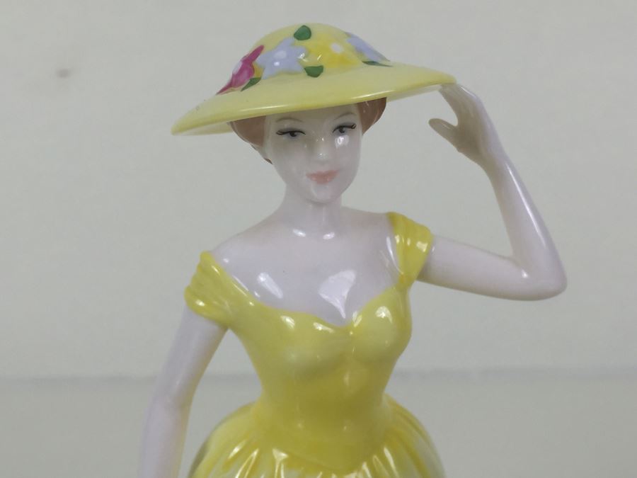 Royal Doulton Figure 'Spring Time' HN4586 2001 Signed By Michael Doulton [Photo 5]