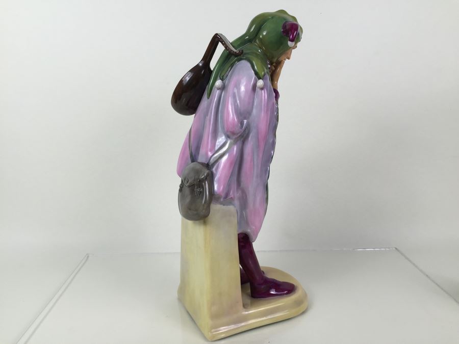 Royal Doulton Large Prestige Figure 'Jack Point' HN99 Written On Sticker Appears To Be HN2080 Signed By Michael Doulton Retails For $3,000 [Photo 13]