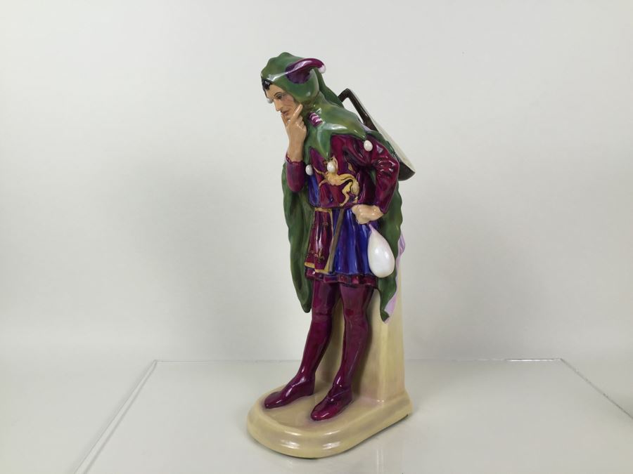 Royal Doulton Large Prestige Figure 'Jack Point' HN99 Written On Sticker Appears To Be HN2080 Signed By Michael Doulton Retails For $3,000 [Photo 2]