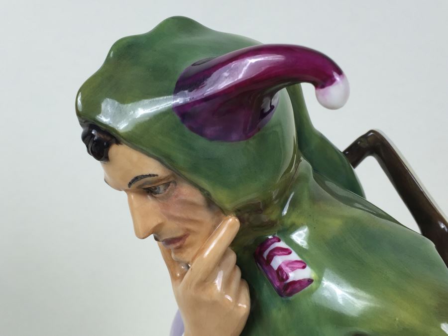 Royal Doulton Large Prestige Figure 'Jack Point' HN99 Written On Sticker Appears To Be HN2080 Signed By Michael Doulton Retails For $3,000 [Photo 10]