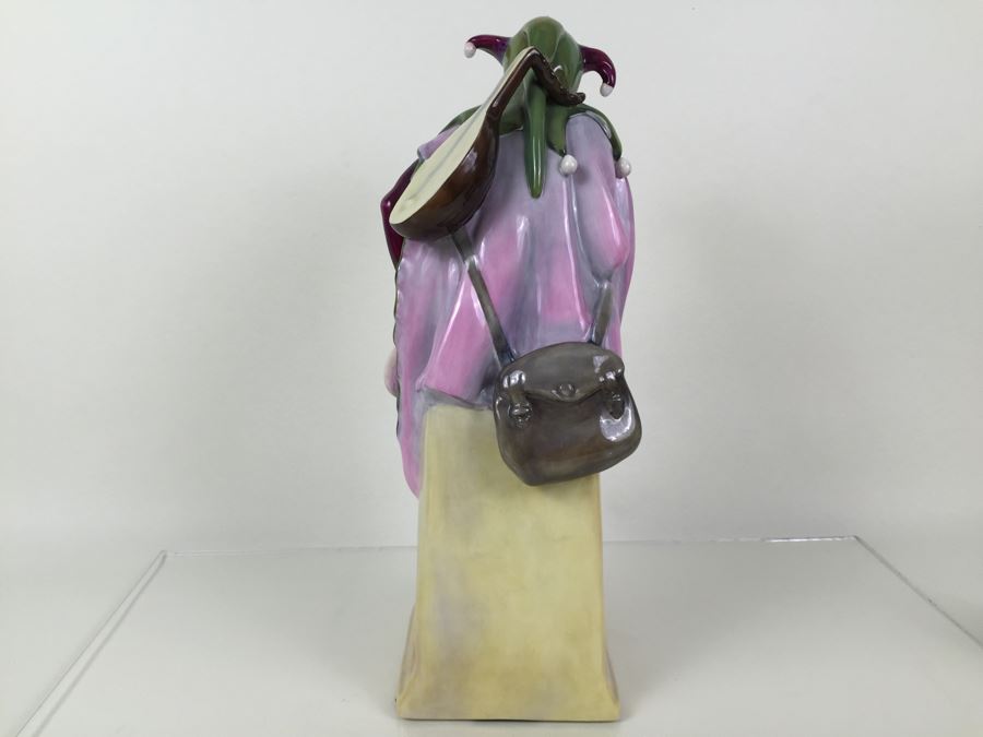 Royal Doulton Large Prestige Figure 'Jack Point' HN99 Written On Sticker Appears To Be HN2080 Signed By Michael Doulton Retails For $3,000 [Photo 12]