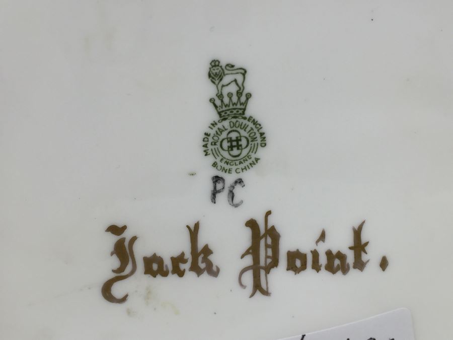 Royal Doulton Large Prestige Figure 'Jack Point' HN99 Written On Sticker Appears To Be HN2080 Signed By Michael Doulton Retails For $3,000 [Photo 17]
