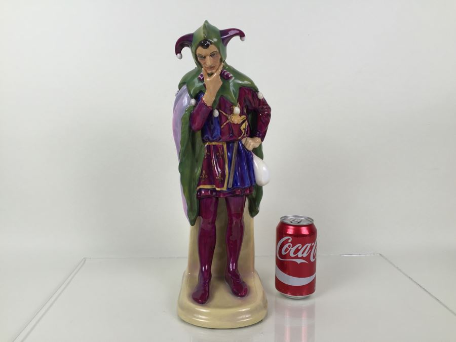 Royal Doulton Large Prestige Figure 'Jack Point' HN99 Written On Sticker Appears To Be HN2080 Signed By Michael Doulton Retails For $3,000 [Photo 3]