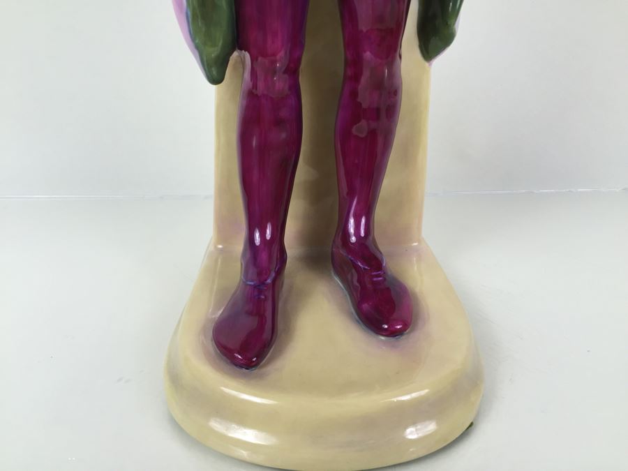 Royal Doulton Large Prestige Figure 'Jack Point' HN99 Written On Sticker Appears To Be HN2080 Signed By Michael Doulton Retails For $3,000 [Photo 8]