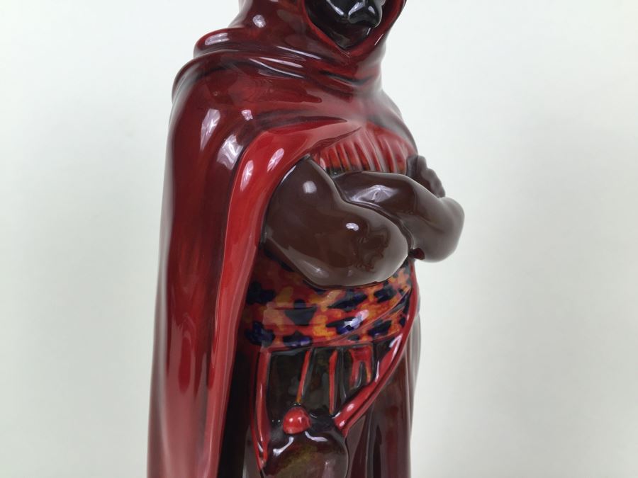 Royal Doulton Large Figure 'The Moor' Flambe Prestige HN3642 Limited Edition Of 150 RARE Retails For $3,250 [Photo 16]