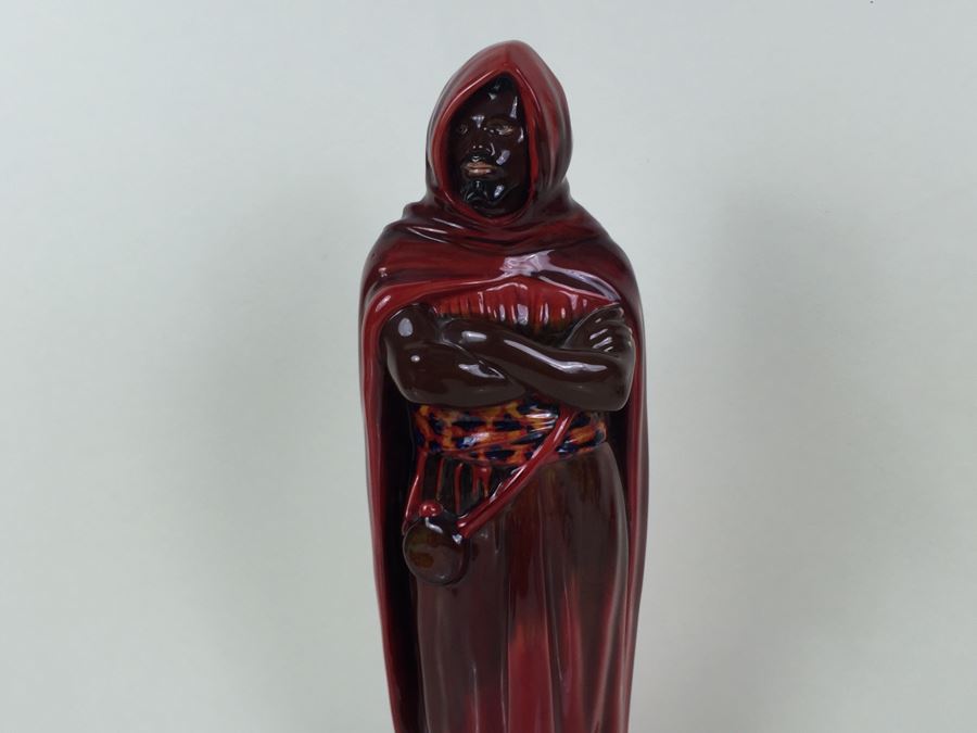 Royal Doulton Large Figure 'The Moor' Flambe Prestige HN3642 Limited Edition Of 150 RARE Retails For $3,250 [Photo 9]