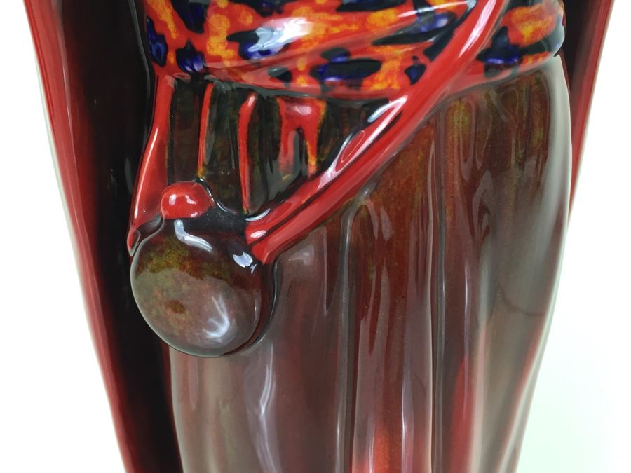 Royal Doulton Large Figure 'The Moor' Flambe Prestige HN3642 Limited Edition Of 150 RARE Retails For $3,250 [Photo 7]