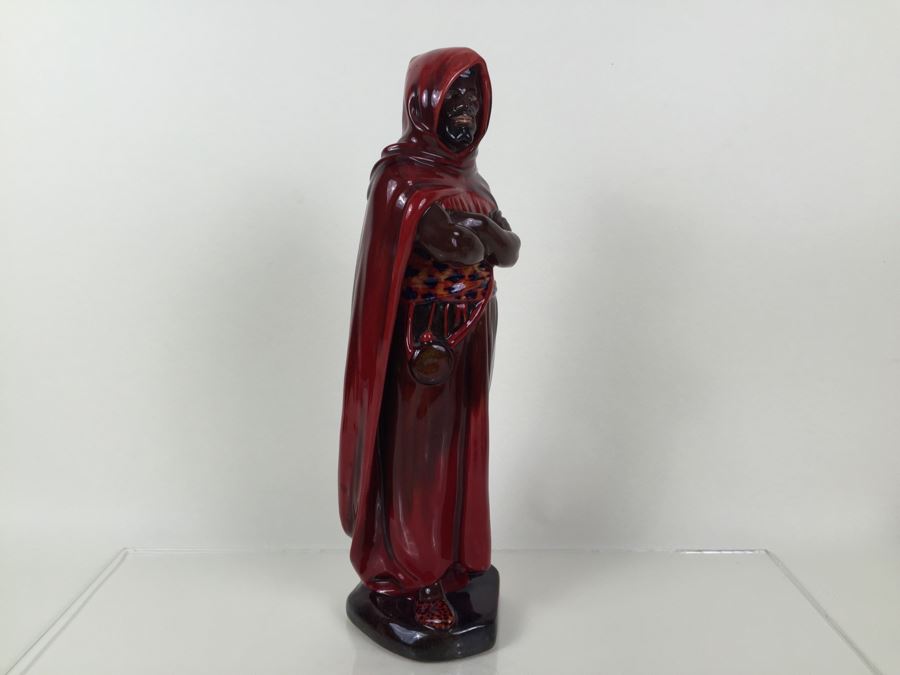 Royal Doulton Large Figure 'The Moor' Flambe Prestige HN3642 Limited Edition Of 150 RARE Retails For $3,250 [Photo 14]