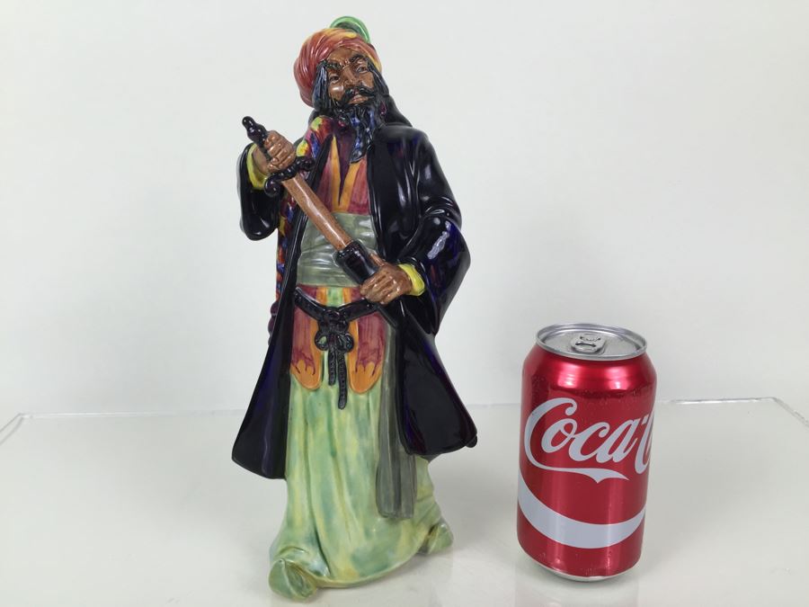 Royal Doulton Large Figure 'Blue Beard' HN2105 1952 [Photo 4]