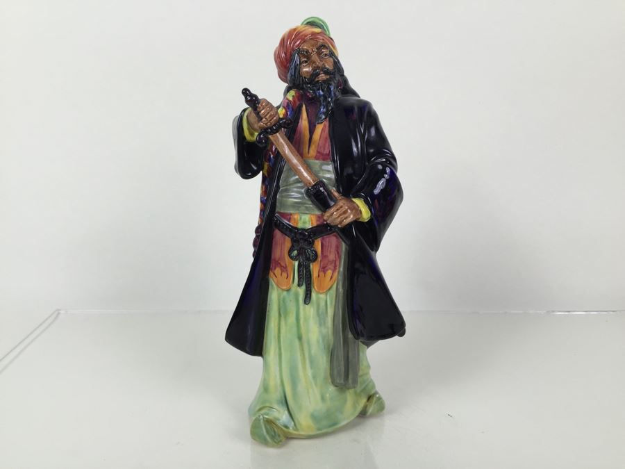 Royal Doulton Large Figure 'Blue Beard' HN2105 1952 [Photo 7]