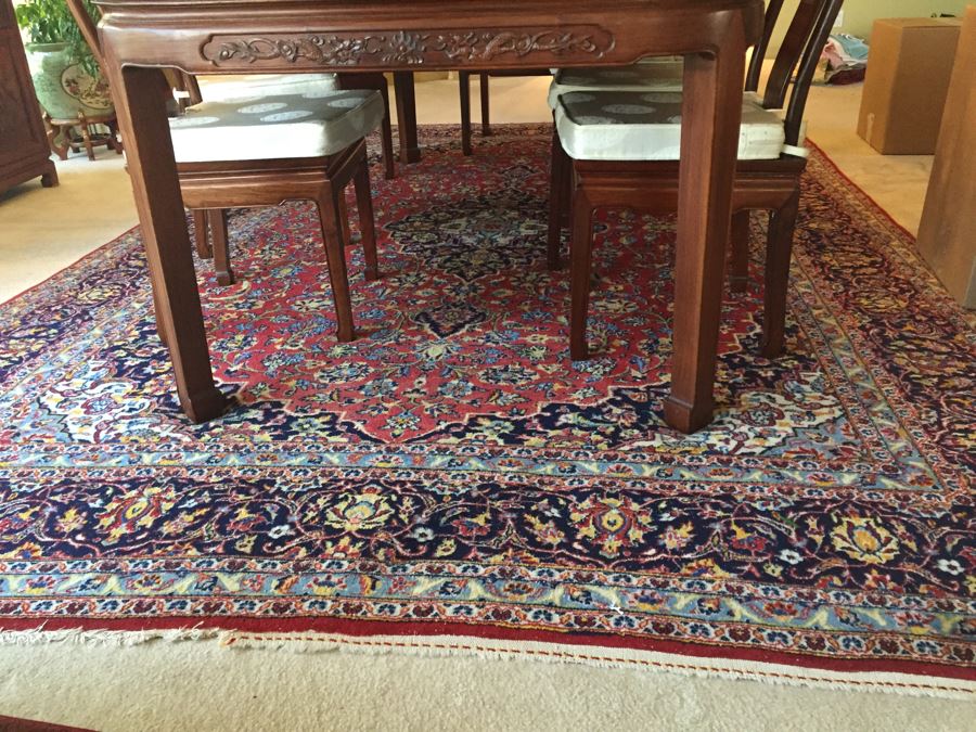 Stunning Chinese Rosewood Dining Table With 8 Rosewood Chairs (2 Armchairs) And 2 Leaves [Photo 33]