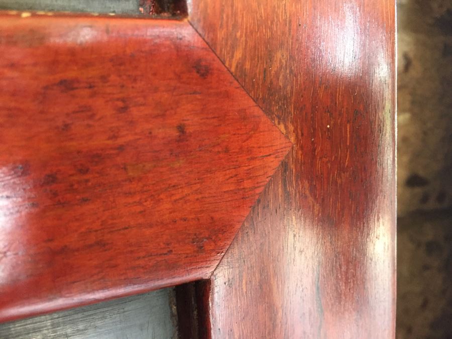 Stunning 6 Panel Chinese Rosewood Screens With Hand Carved Stone Jade Coral Relief Images Of Wildlife Birds Plants [Photo 56]