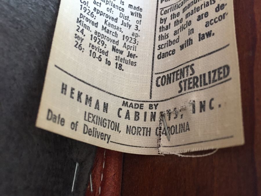 Elegant Queen Anne Style Wood And Leather Armchair By Hekman Cabinets North Carolina [Photo 11]