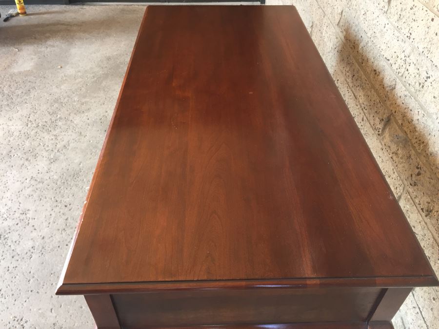 Wooden Writing Desk By Delwood Furniture Co. Hammary Division  [Photo 4]