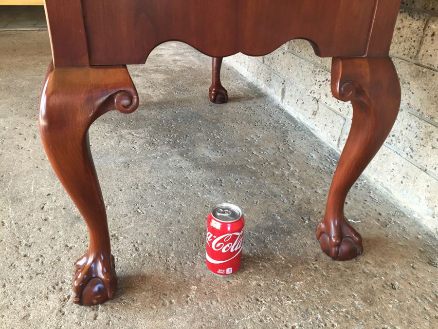 Chippendale Style Highboy Dresser Chest Of Drawers [Photo 15]