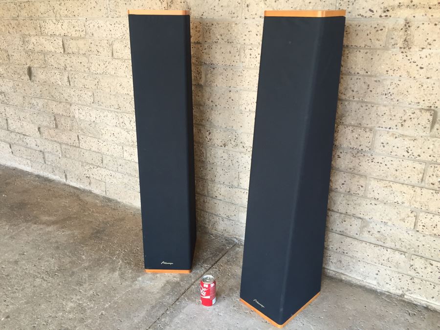 Pair Of MIRAGE Omnipolar OM-10 Floor Standing Speakers Audiophile Excellent Condition [Photo 4]