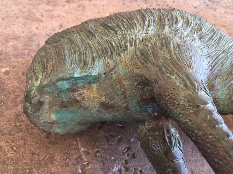 Large Metal Bronze Bird Sculpture [Photo 12]