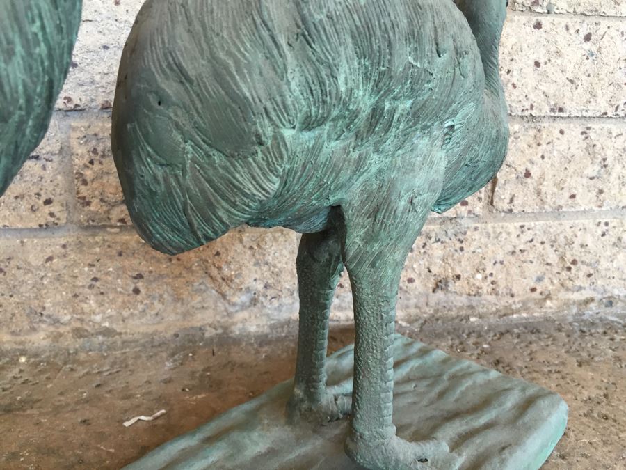 Large Metal Bronze Bird Sculpture [Photo 11]