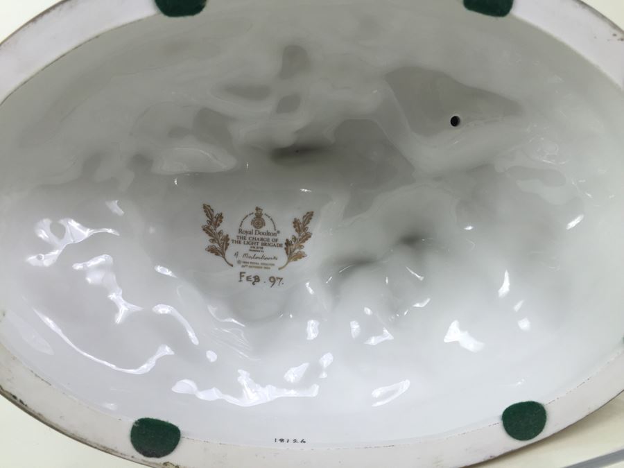 Royal Doulton Large Figure 'The Charge Of The Light Brigade' HN3718 1994 Retails For $15,000 [Photo 3]