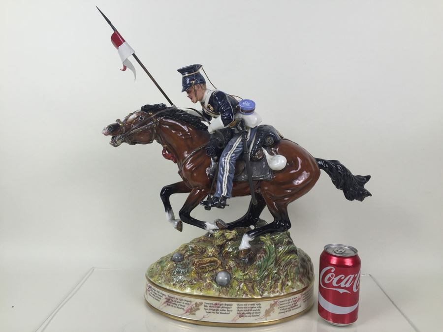 Royal Doulton Large Figure 'The Charge Of The Light Brigade' HN3718 1994 Retails For $15,000 [Photo 4]