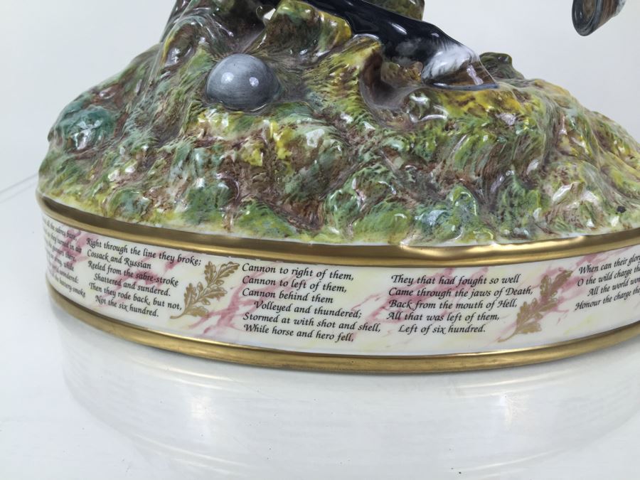 Royal Doulton Large Figure 'The Charge Of The Light Brigade' HN3718 1994 Retails For $15,000 [Photo 24]