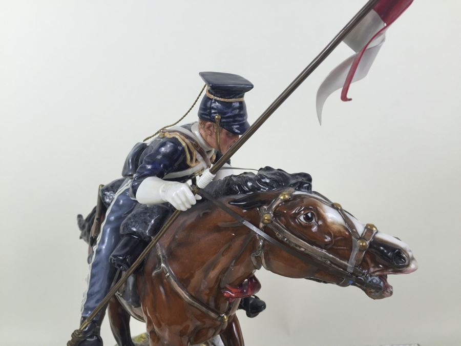 Royal Doulton Large Figure 'The Charge Of The Light Brigade' HN3718 1994 Retails For $15,000 [Photo 19]