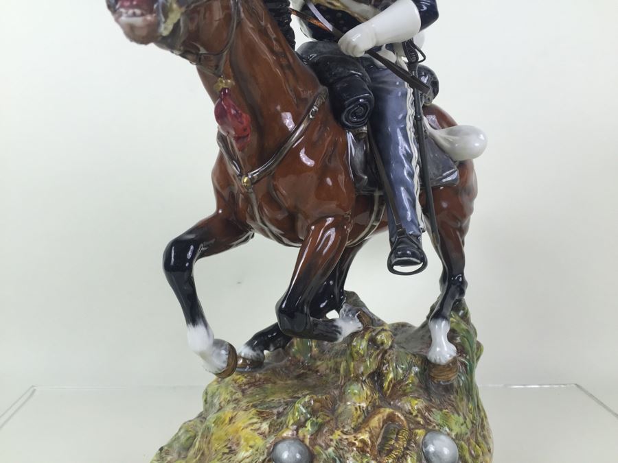 Royal Doulton Large Figure 'The Charge Of The Light Brigade' HN3718 1994 Retails For $15,000 [Photo 14]