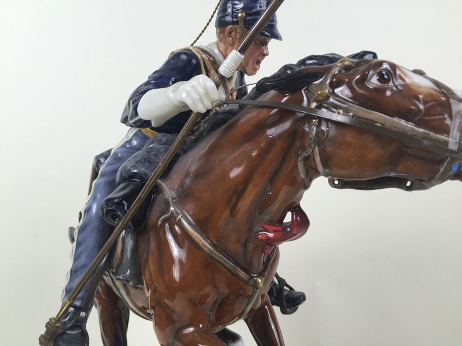 Royal Doulton Large Figure 'The Charge Of The Light Brigade' HN3718 1994 Retails For $15,000 [Photo 20]