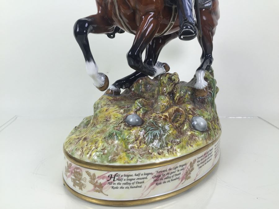 Royal Doulton Large Figure 'The Charge Of The Light Brigade' HN3718 1994 Retails For $15,000 [Photo 15]