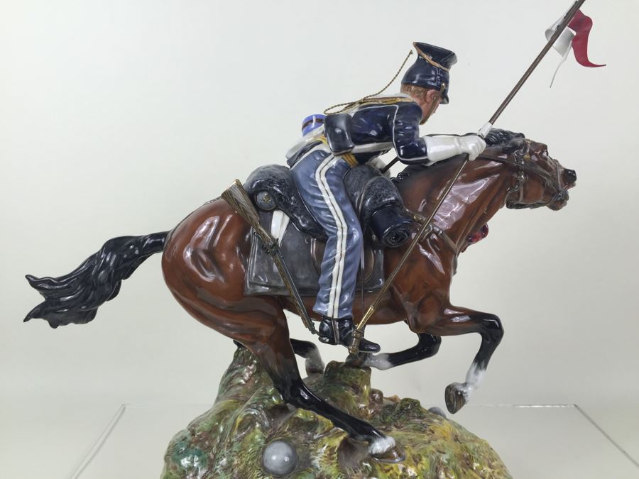 Royal Doulton Large Figure 'The Charge Of The Light Brigade' HN3718 1994 Retails For $15,000 [Photo 22]