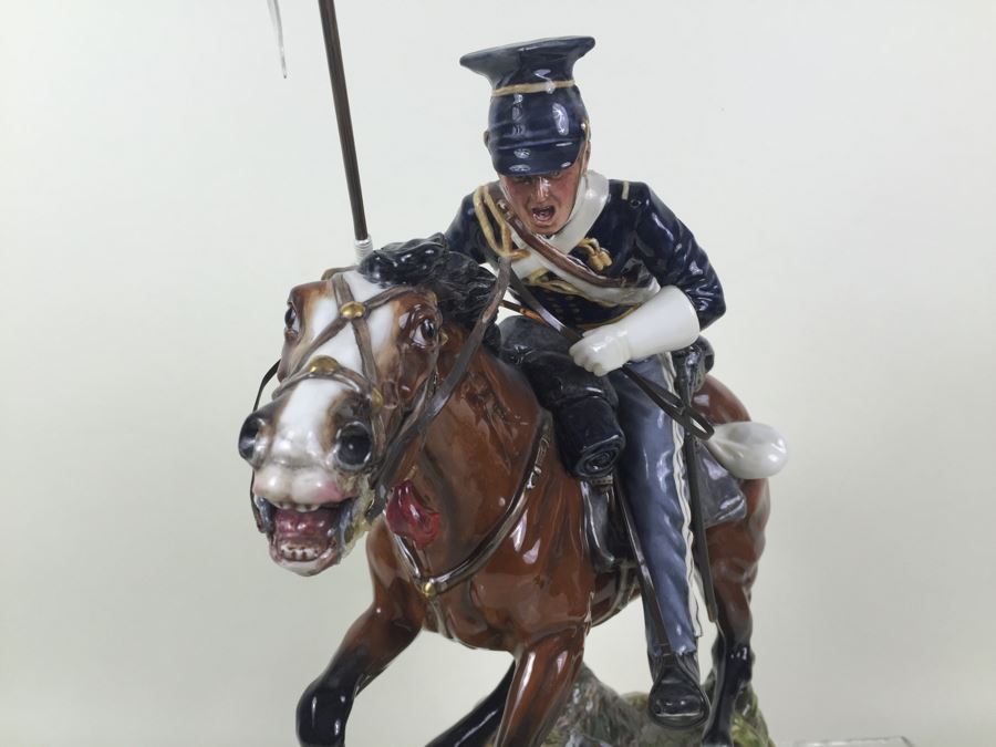 Royal Doulton Large Figure 'The Charge Of The Light Brigade' HN3718 1994 Retails For $15,000 [Photo 13]