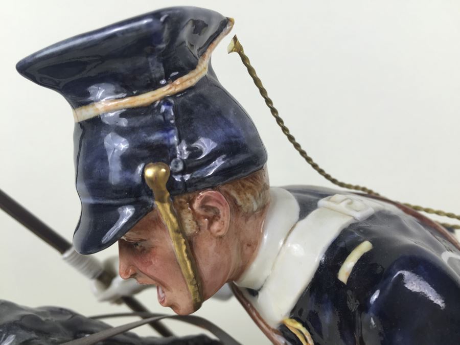 Royal Doulton Large Figure 'The Charge Of The Light Brigade' HN3718 1994 Retails For $15,000 [Photo 8]