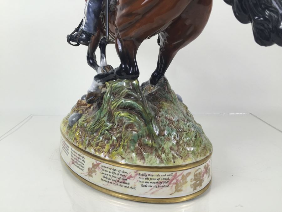 Royal Doulton Large Figure 'The Charge Of The Light Brigade' HN3718 1994 Retails For $15,000 [Photo 28]