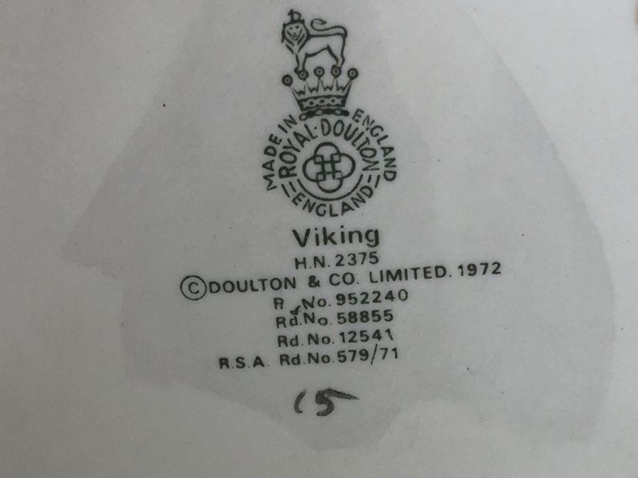 Royal Doulton Figure 'Viking' HN2375 1972 Matte Finish Retails $325 [Photo 12]