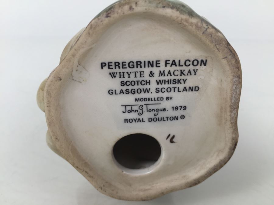 Royal Doulton Character Jug Liquor Decanter Whyte & Mackay Scotch Whisky 'Peregrine Falcon' 1979 [Photo 3]