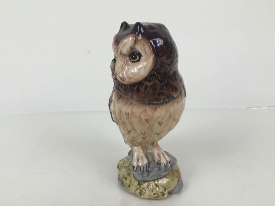 Royal Doulton Character Jug Liquor Decanter Whyte & Mackay Scotch Whisky 'Short-Eared Owl' [Photo 5]