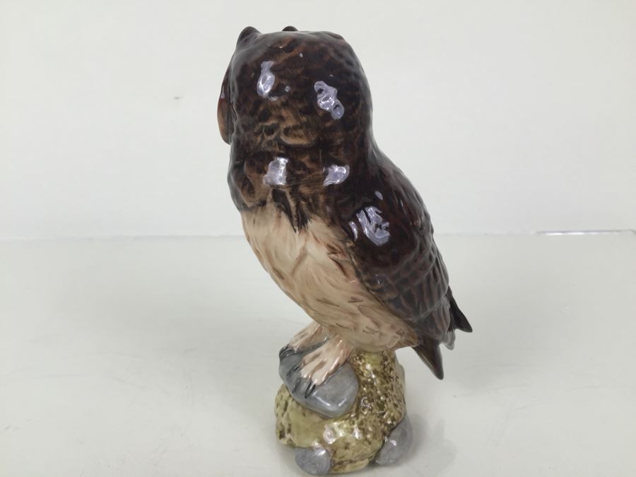 Royal Doulton Character Jug Liquor Decanter Whyte & Mackay Scotch Whisky 'Short-Eared Owl' [Photo 7]