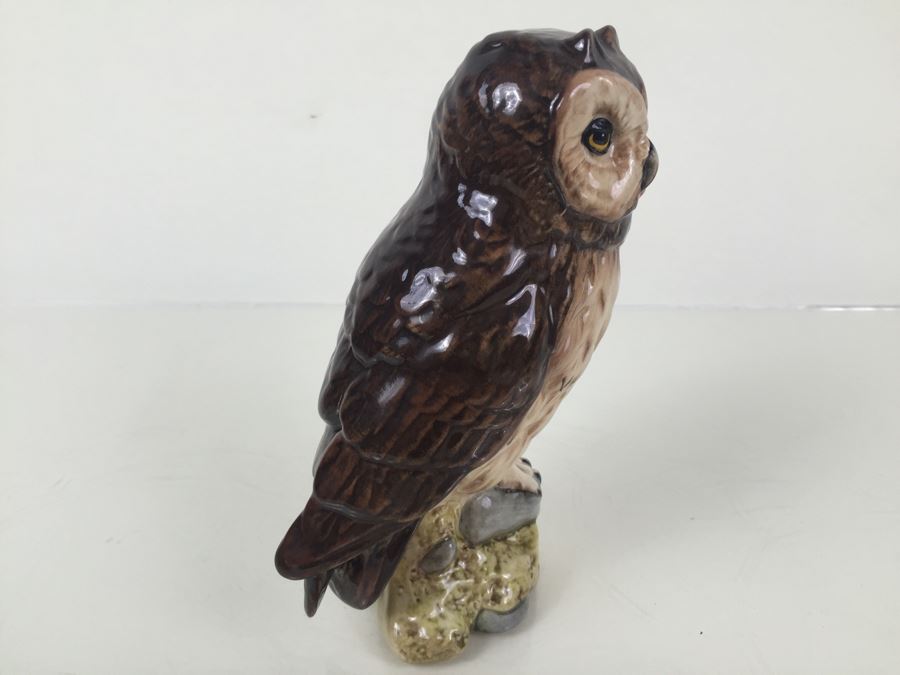 Royal Doulton Character Jug Liquor Decanter Whyte & Mackay Scotch Whisky 'Short-Eared Owl' [Photo 8]