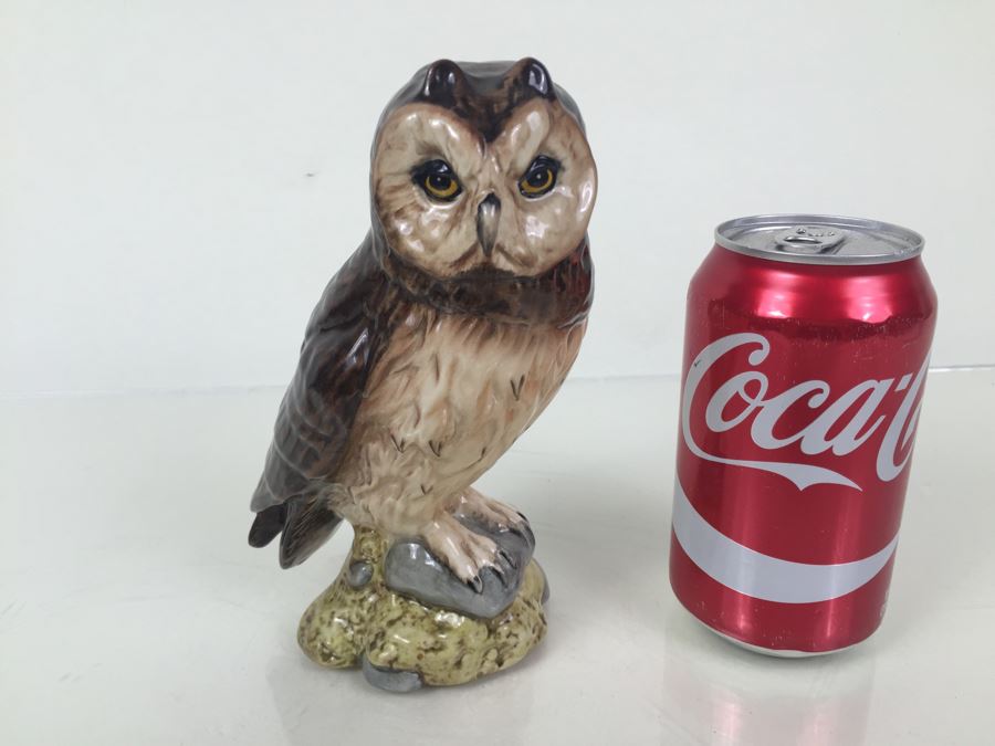Royal Doulton Character Jug Liquor Decanter Whyte & Mackay Scotch Whisky 'Short-Eared Owl' [Photo 4]