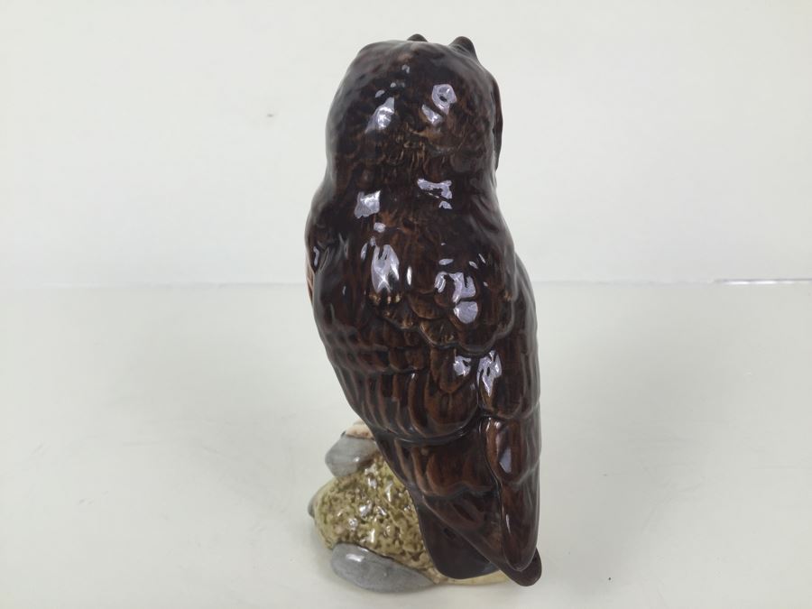 Royal Doulton Character Jug Liquor Decanter Whyte & Mackay Scotch Whisky 'Short-Eared Owl' [Photo 6]