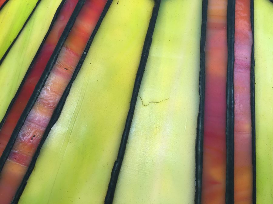 Stunning Stained Glass Tiffany Style Hanging Lamp Shade Light Fixture [Photo 9]