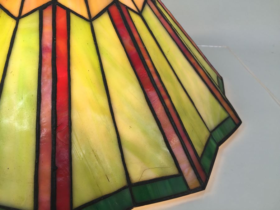 Stunning Stained Glass Tiffany Style Hanging Lamp Shade Light Fixture