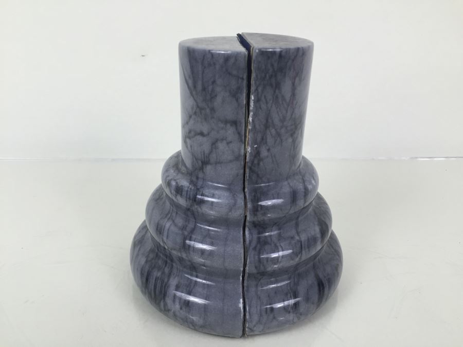Pair Of Marble Bookends [Photo 3]
