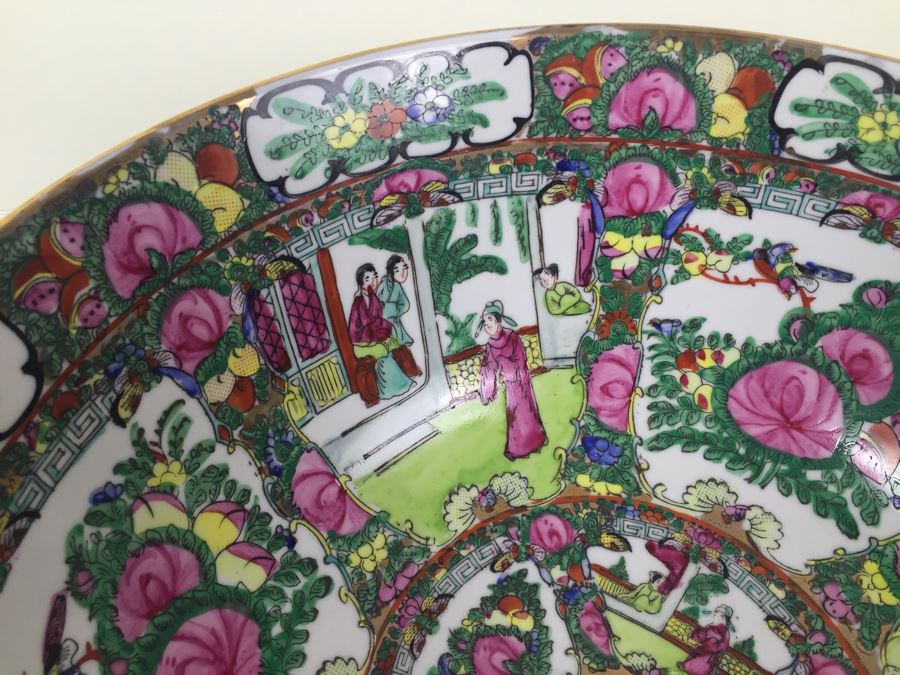 Large Chinese Famille Rose Bowl [Photo 17]