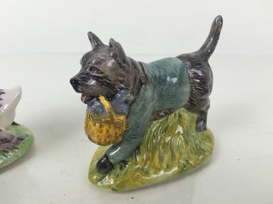 Pair Of Beatrix Potter Royal Albert And Beswick Figurines [Photo 2]