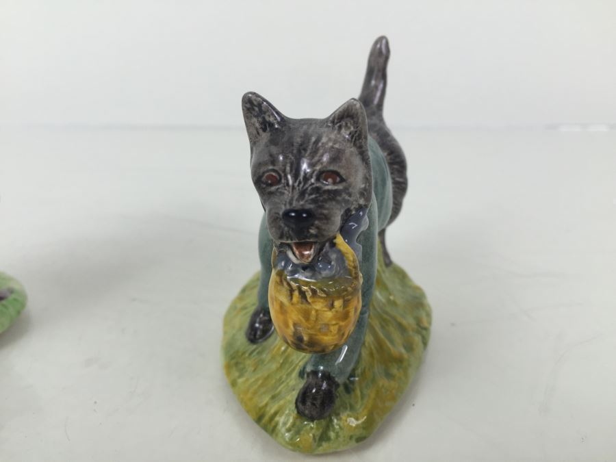 Pair Of Beatrix Potter Royal Albert And Beswick Figurines [Photo 5]
